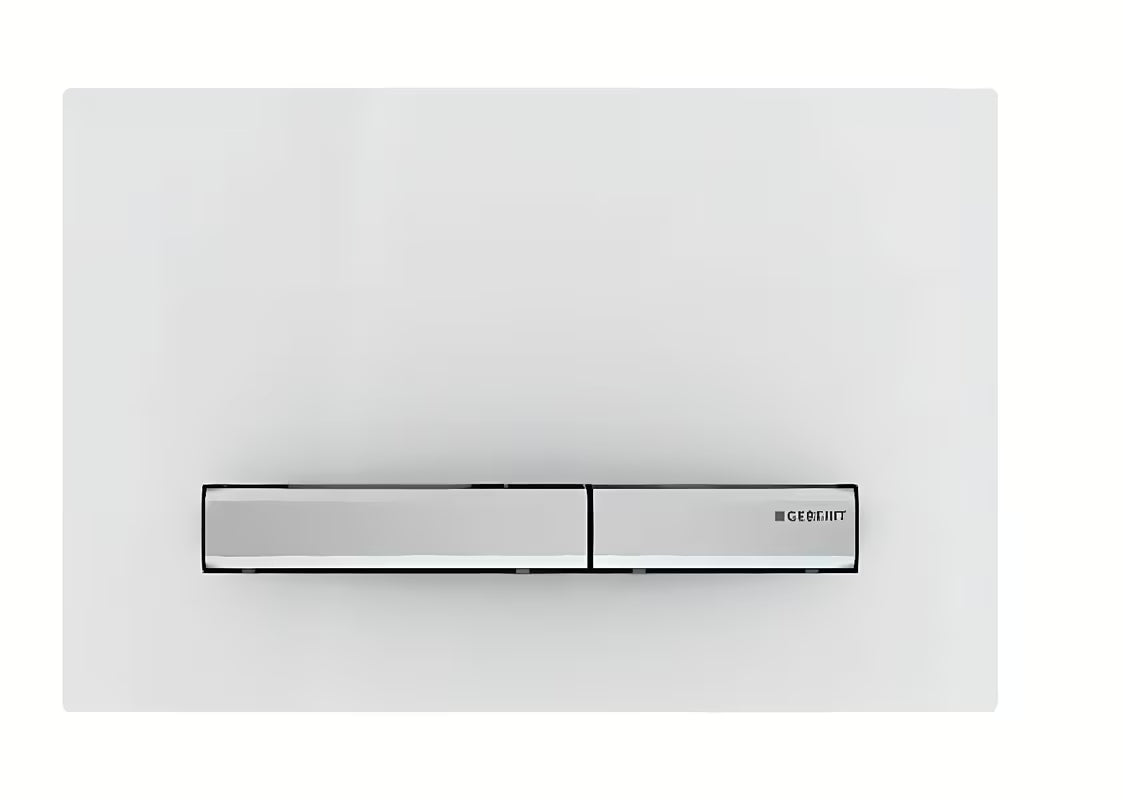 Geberit Sigma50 tipka za aktiviranje pro za podžbukne vodokotliće Geberit Sigma u bijeloj boji