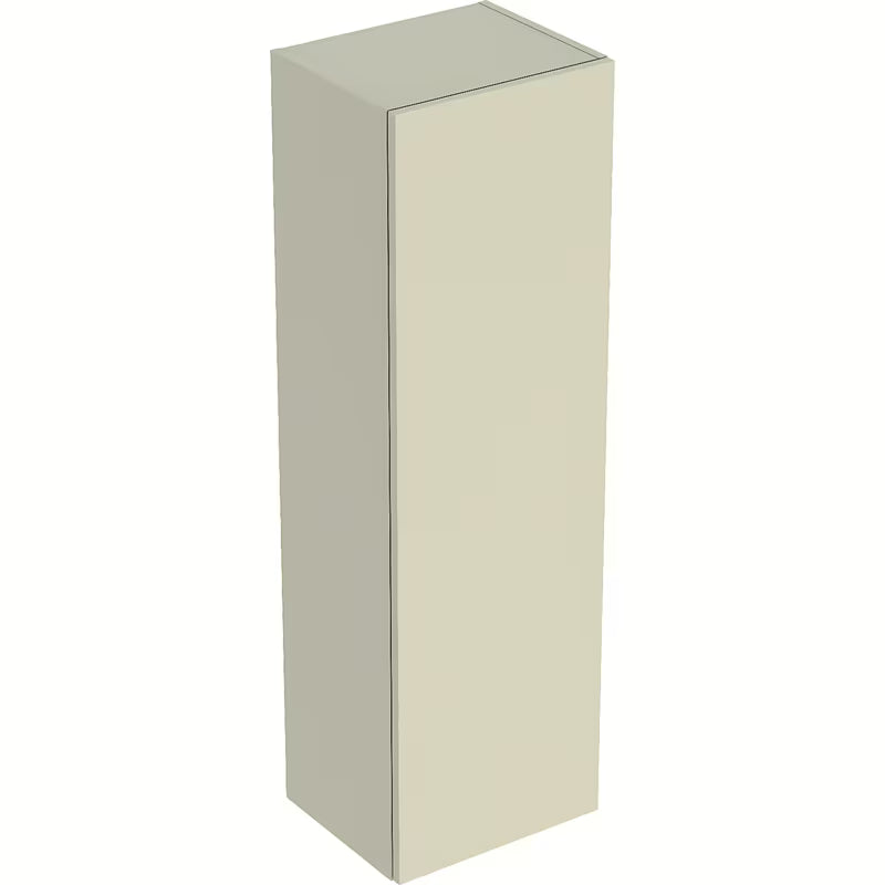 Geberit Smyle Square viseća visoka kupaonski ormarić u sivoj boji 36x118x30 cm