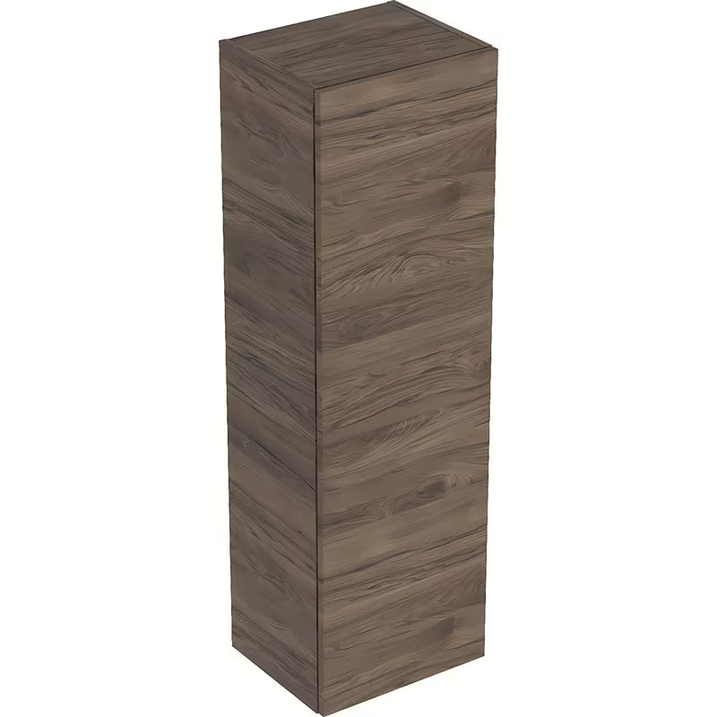 Geberit Smyle Square viseća visoka kupaonski ormarić 36x118x30 cm u dekoru oraha