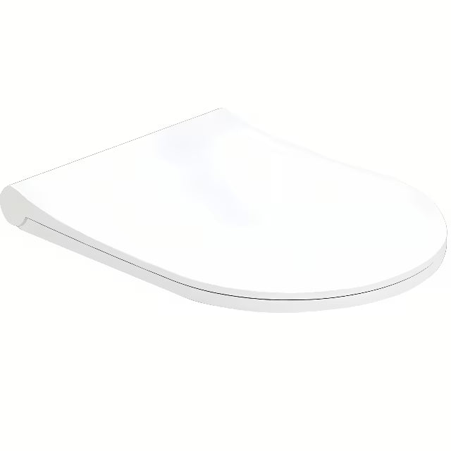 Bijeli WC daska Glacera Ava s funkcijom soft Close i skrivenim pričvršćenjem