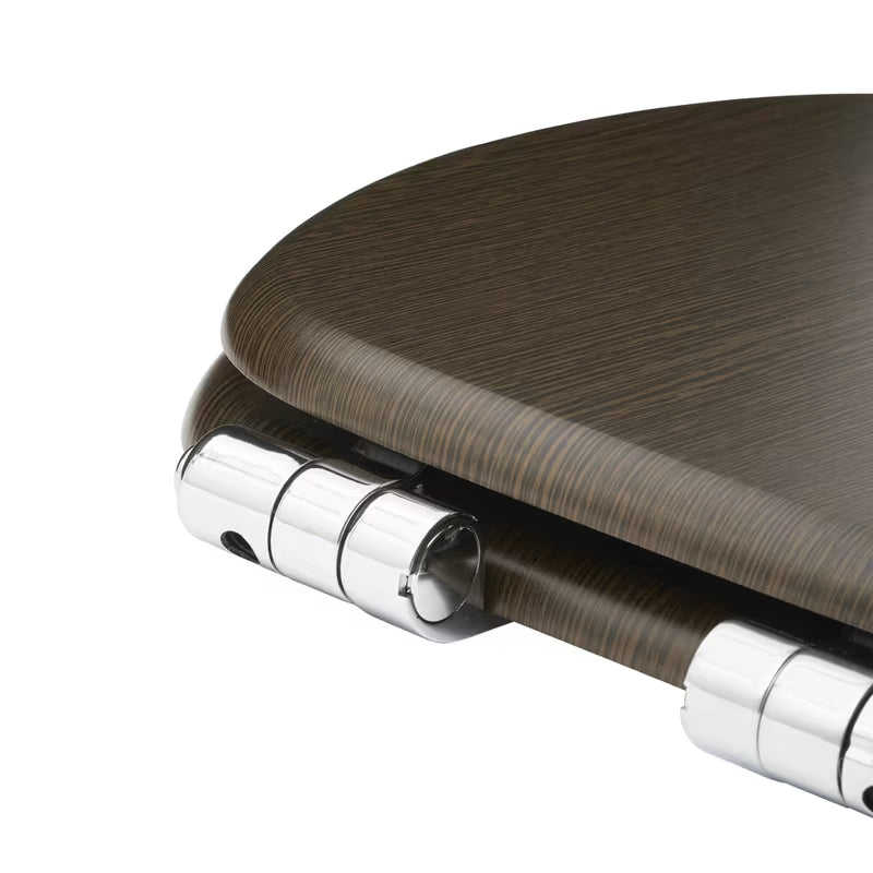 WC daska Glacera u dekoru wenge sa šarkama soft Close i Easy pričvršćenjem