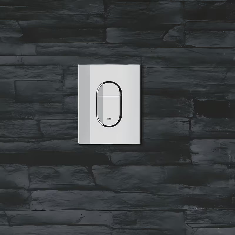 Kromirane upravljačke ispirne tipka Grohe Arena Cosmopolitan pro za ugradbene vodokotliće