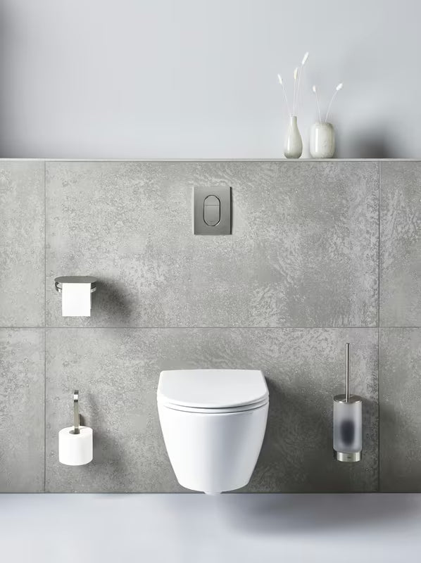 Tipka za ispiranje tipka Grohe Arena Cosmopolitan S u završnoj obradi supersteel pro podžbukni vodokotlići