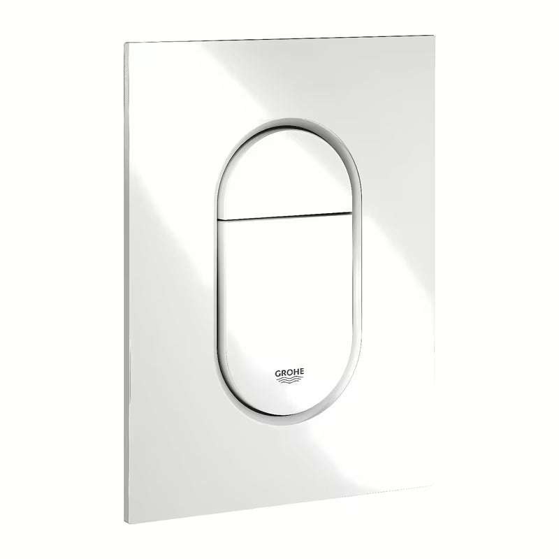 Ispirna tipka Grohe Arena Cosmopolitan S u alpsko bijeloj boji pro podžbukni vodokotlići s DualFlush i start/stop