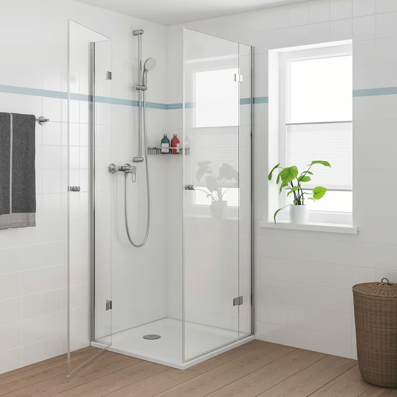 Grohe bauloop jednoručna baterija zidna miješalica za tuš u krom izvedbi bez tuš seta