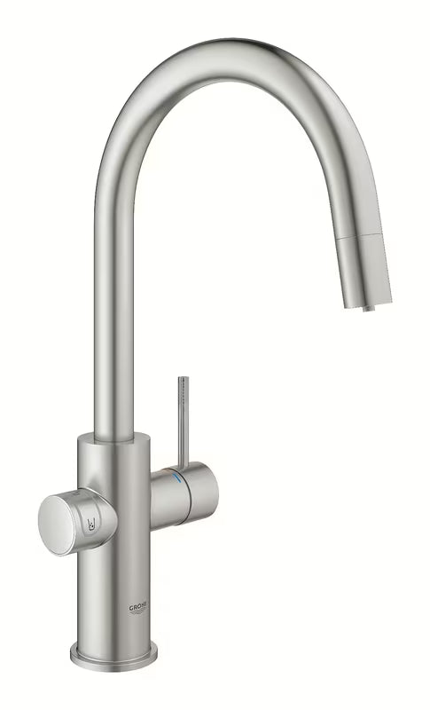 Grohe Blue Home miješalica za sudoper supersteel s filtracijom i hladnjakom pro za negaziranu i gaziranu vodu