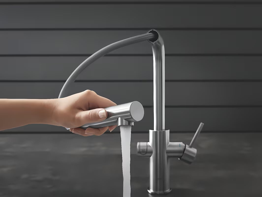 Grohe Blue Home miješalica za sudoper supersteel s funkcijom filtracije i hladnjakom pro za gaziranu vodu