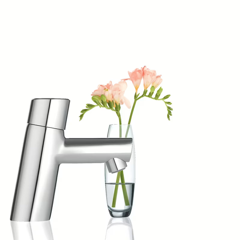 Kromirani stupni ventil za umivaonik Grohe Concetto veličine XS s kratkim izljevom