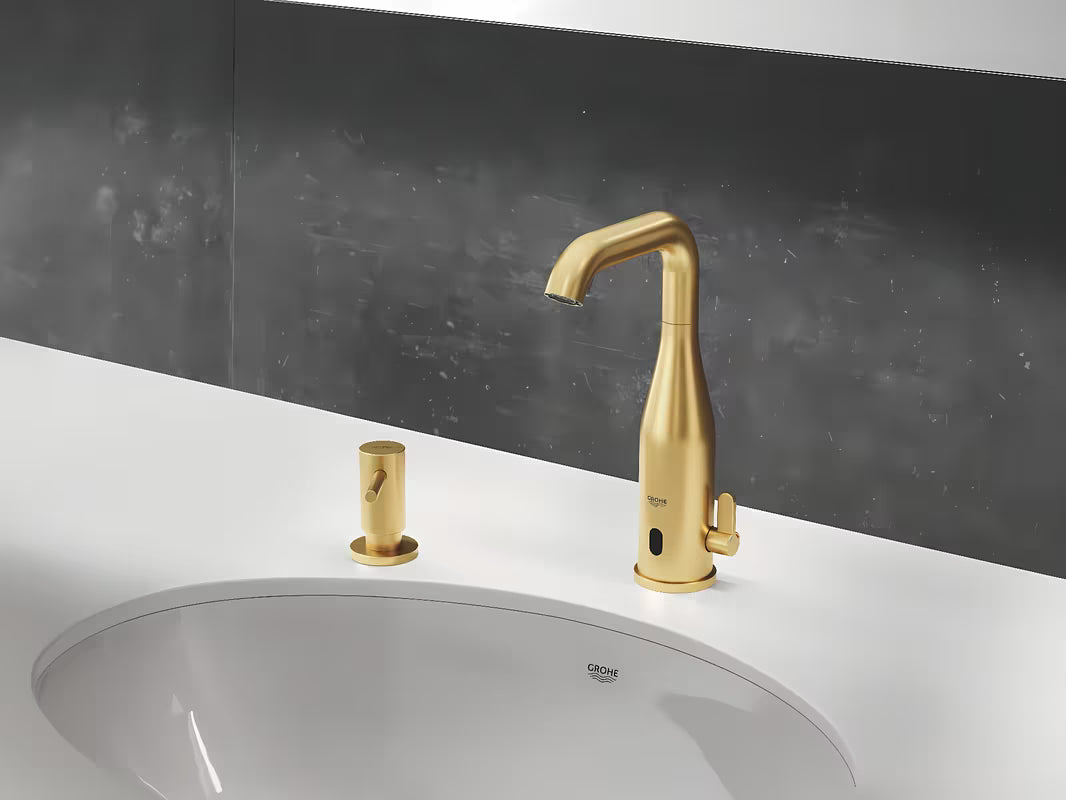 Dozator za tekući sapun Grohe Cosmopolitan u brušenoj izvedbi Cool Sunrise s dozatorom 500 ml
