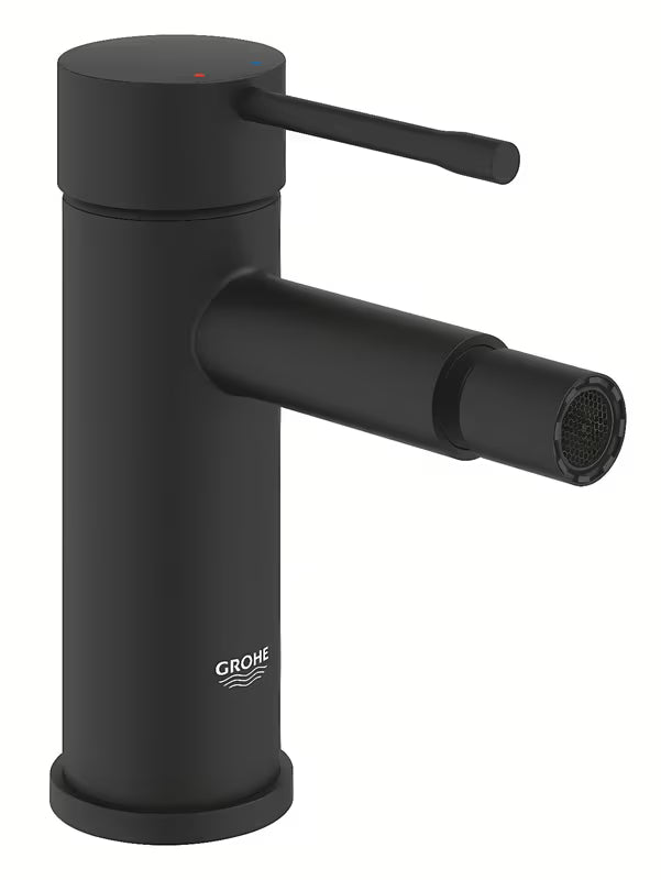 Bide jednoručna baterija slavina Grohe Essence u boji phantom black sa zglobnim perlatorom
