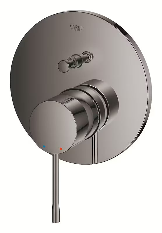 Podžbukna miješalica za tuš Grohe Essence New u boji tvrdi grafit s ručicom