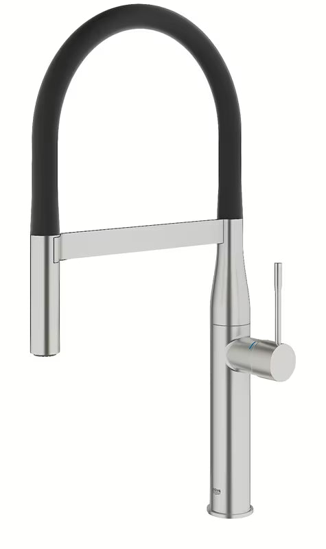 Miješalica za Sudoper Grohe Essence New s izvlačivim tušem u izvedbi supersteel.
