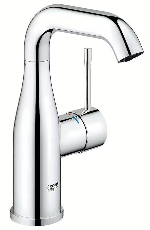 Kromirana miješalica za umivaonik Grohe Essence New sa srednje visokim izljevom i zakretnim izljevom