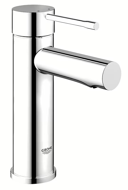 Kromirana miješalica za umivaonik Grohe Essence New s ručicom i glatkim tijelom