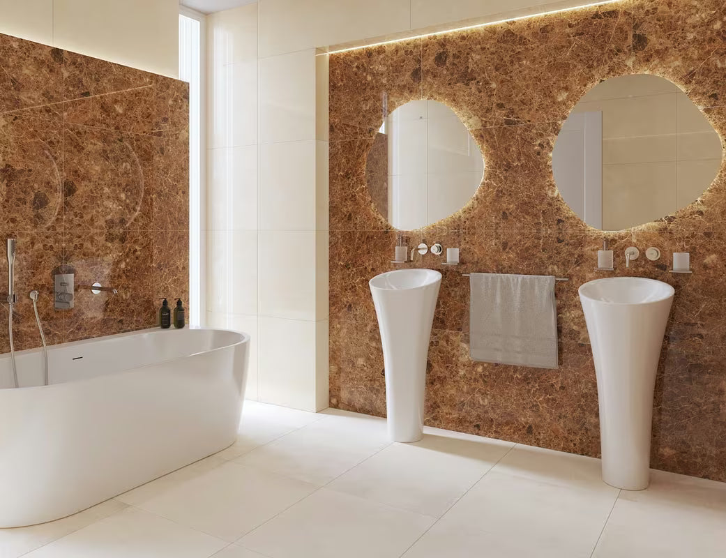 Kromirani izljev za kadu Grohe Essence New pro za zidnu montažu s perlatorom.