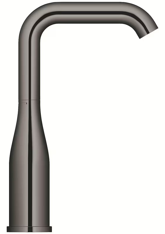 Visoka jednoručna baterija miješalica za umivaonik Grohe Essence New u završnoj obradi Hard Graphite s okretnim izljevom