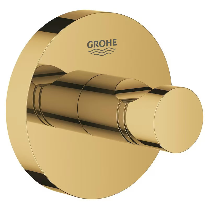 Kupaonski kukica za ogrtač Grohe Essentials u izvedbi cool sunrise s površinom Grohe StarLight