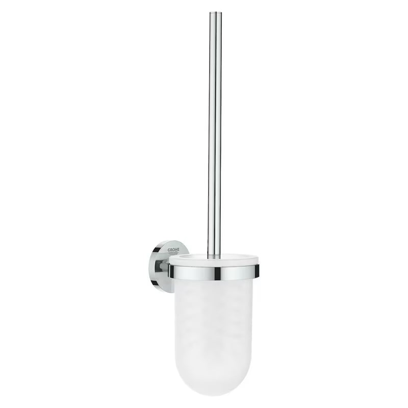 Grohe Essentials set WC četke u kromu sa zidnom montažom i skrivenim pričvršćenjem