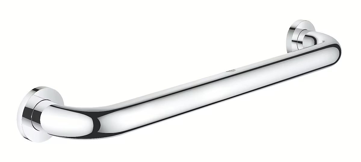 Kromirana ručka za kadu Grohe Essentials sa skrivenim pričvršćenjem i površinom Grohe StarLight