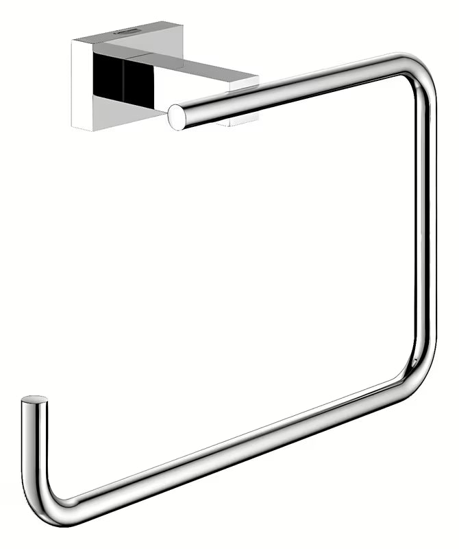 Kromirani prsten za ručnik Grohe Essentials Cube sa skrivenim pričvršćenjem