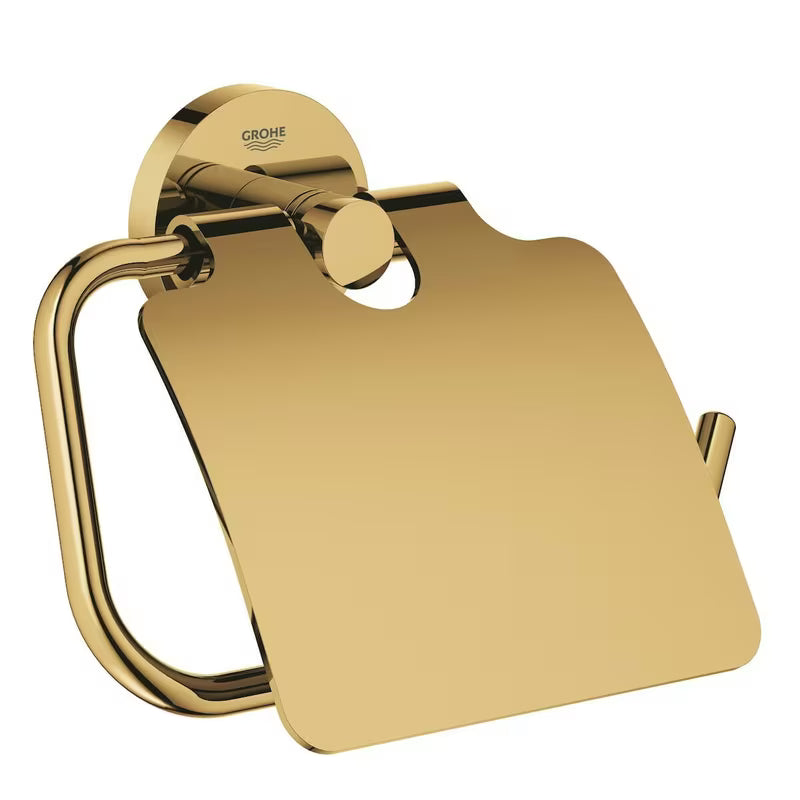 Držač toaletnog papira Grohe Essentials s poklopcem u završnoj obradi Cool Sunrise