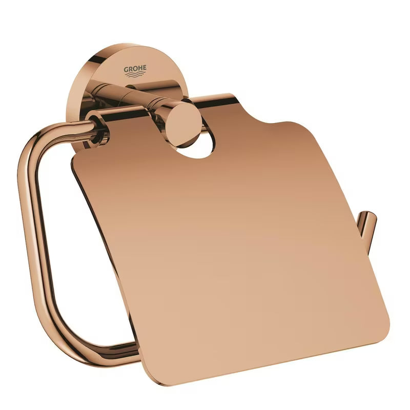 Držač toaletnog papira Grohe Essentials s poklopcem u izvedbi warm sunset sa skrivenim pričvršćenjem