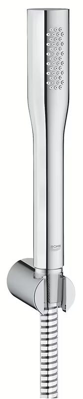 Set za Kadu Grohe Euphoria Cosmopolitan Stick u krom izvedbi s ručnim tušem, držačem i crijevom Silverflex