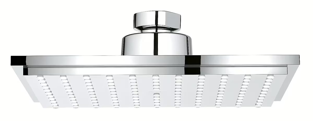Kvadratna nadglavni tuš Grohe Euphoria Cube 150 u kromu s načinom rada Rain
