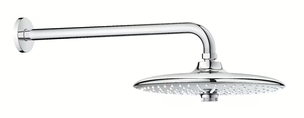 Kromirani nadglavni tuš Grohe Euphoria 260 smartcontrol s tri vrste mlaza i tuš krakom