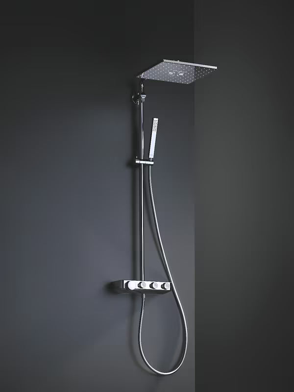 Kromirani tuš sustav Grohe Euphoria smartcontrol s termostatom, nadglavnim tušem 310 mm i ručnim tušem