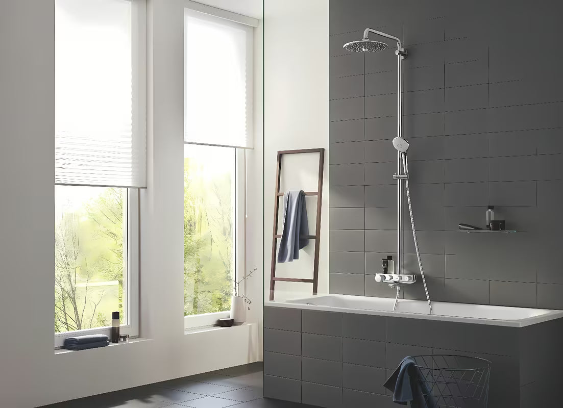 Grohe Euphoria smartcontrol System tuš sustav s termostatskom miješalicom u kromu