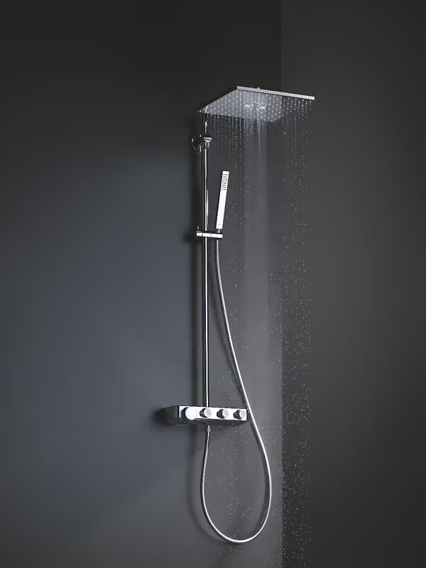 Kromirani tuš sustav Grohe Euphoria smartcontrol s termostatom, nadglavnim tušem 310 mm i ručnim tušem