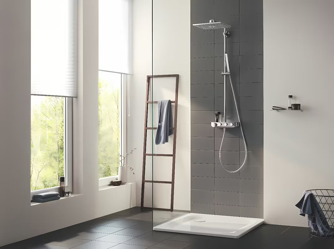 Kromirani tuš sustav Grohe Euphoria smartcontrol s termostatom, nadglavnim tušem 310 mm i ručnim tušem