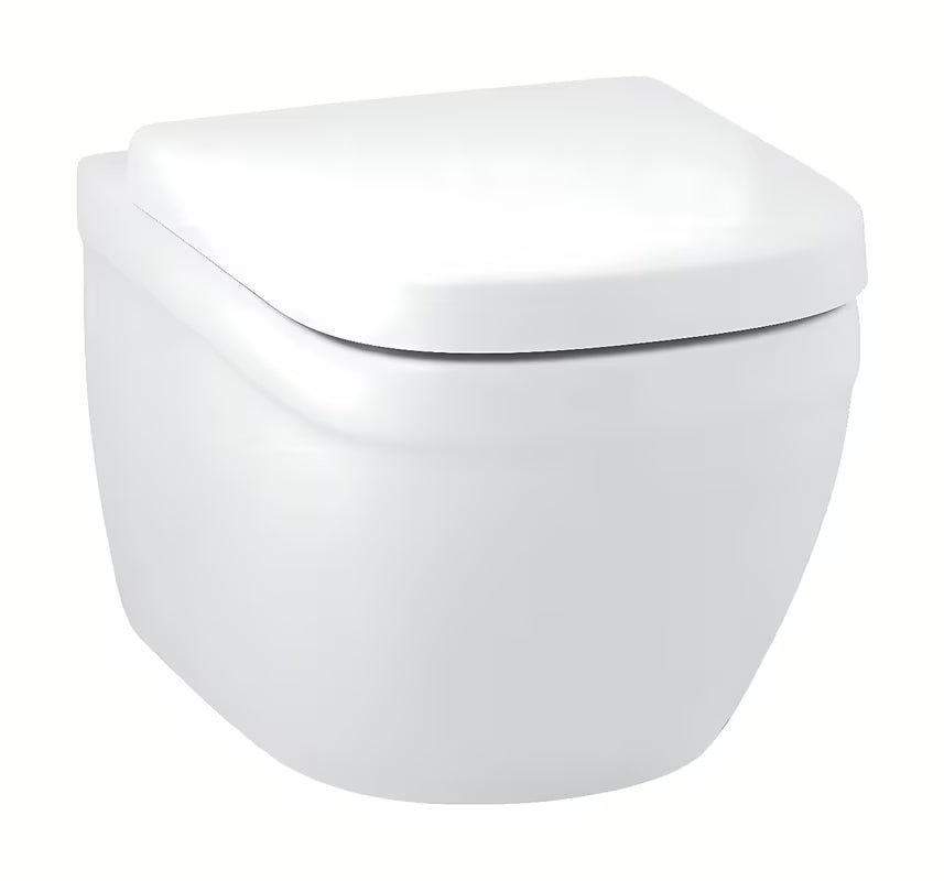 Viseća WC Školjka Grohe Euro Ceramic u bijeloj boji Alpine White s rimless izvedbom