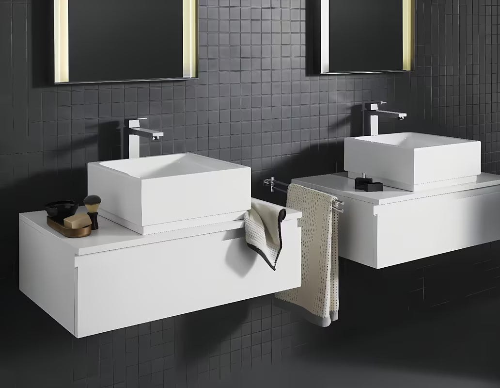 Grohe Eurocube visoka miješalica za umivaonik u krom izvedbi pro umivaonik na ploču