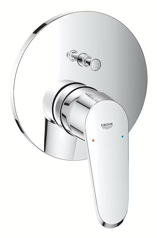 Grohe Eurodisc Cosmopolitan podžbukna tuš i miješalica za kadu u krom izvedbi s 2-smjernim preusmjerivačem.