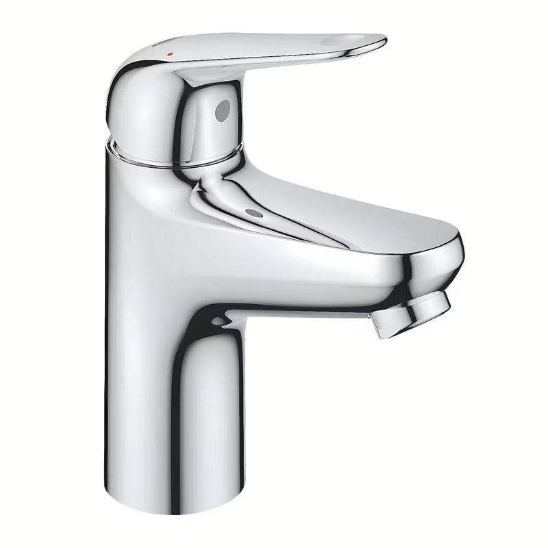 Kromirana jednoručna baterija miješalica za umivaonik Grohe Euroeco s tehnologijom za uštedu vode Grohe Water Saving