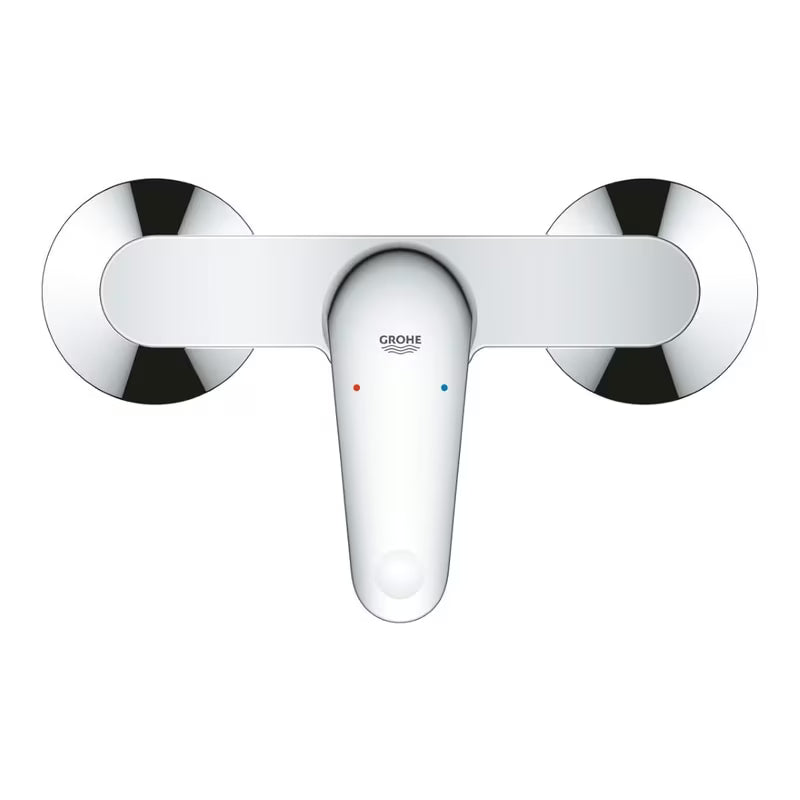Zidna miješalica za tuš Grohe Euroeco u sjajnoj krom izvedbi