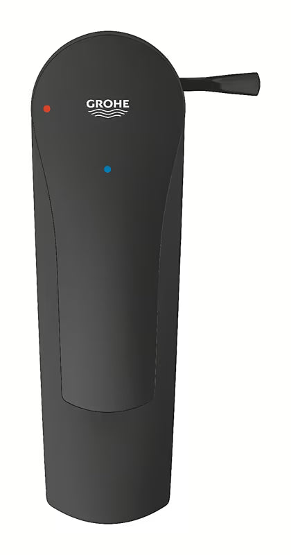 Grohe Eurosmart jednoručna baterija miješalica za umivaonik u mat crnoj s odvodom