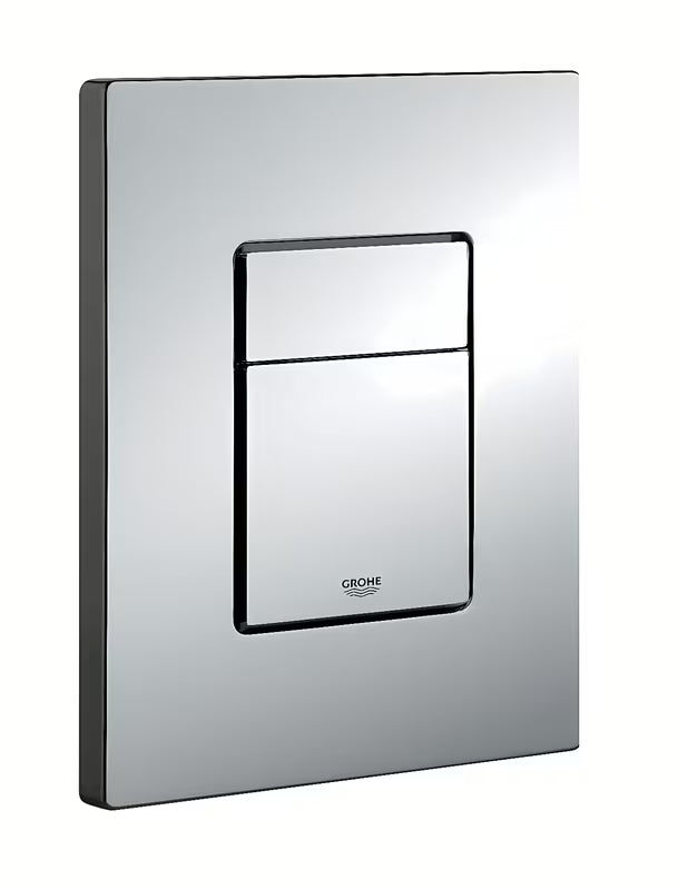 Kromirani tipka za aktiviranje Grohe Even od ABS plastike pro, dvokoličinsko ispiranje ili start stop