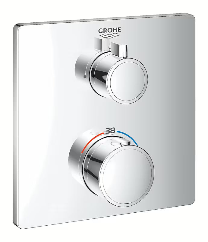 Grohe Grohtherm podžbukna termostatska miješalica za tuš u krom izvedbi