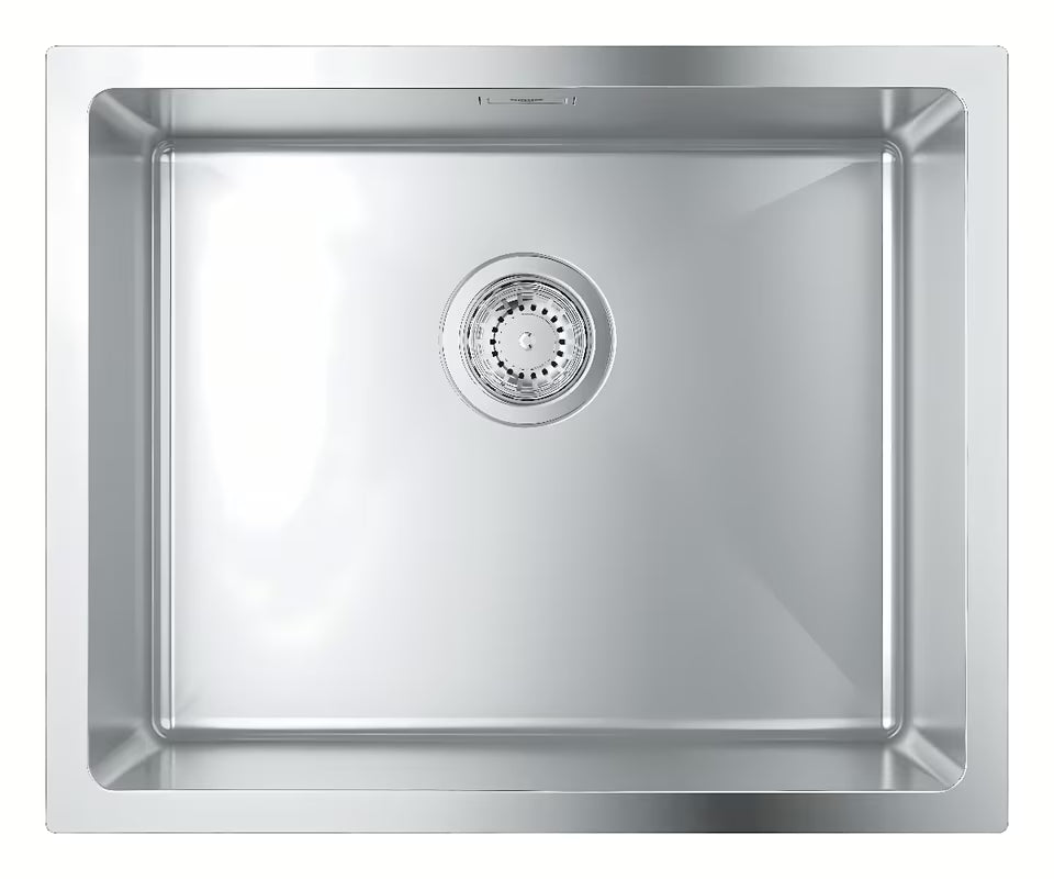 Inox sudoper Grohe K700U sa satenskom površinom i odvodom 3,5"