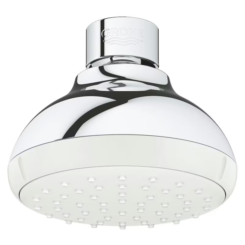 Kromirana nadglavni tuš Grohe New Tempesta Classic s mlazom Rain i kuglastim zglobom