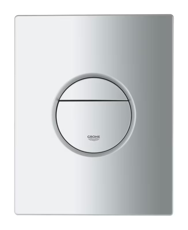 Krom tipka za ispiranje tipka Grohe Nova Cosmopolitan s dvokoličinskim ispiranjem i funkcijom start/stop