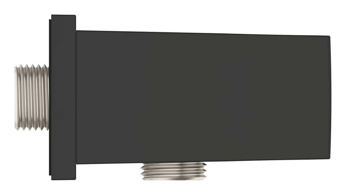 Podžbukni tuš sustav Grohe Precision Thermostat u mat crnoj boji s nadglavnim i ručnim tušem