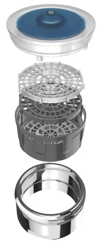 Kromirani perlator Grohe s vanjskim navojem M 24 x 1 i završnom obradom Grohe StarLight