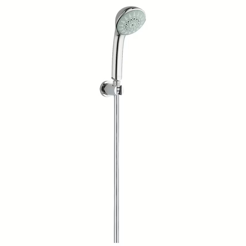 Kromirani fiksni zidni nosač ručnog tuša Grohe Rainshower s okruglom rozetom