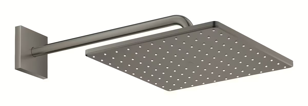 Nadglavni tuš Grohe Rainshower 310 Mono Cube s tuš krakom u obradi četkani Hard Graphite.