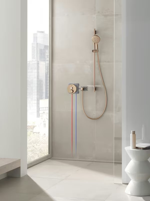 Tuš šipka Grohe Rainshower smartactive 900 mm s policom u izvedbi brushed warm sunset