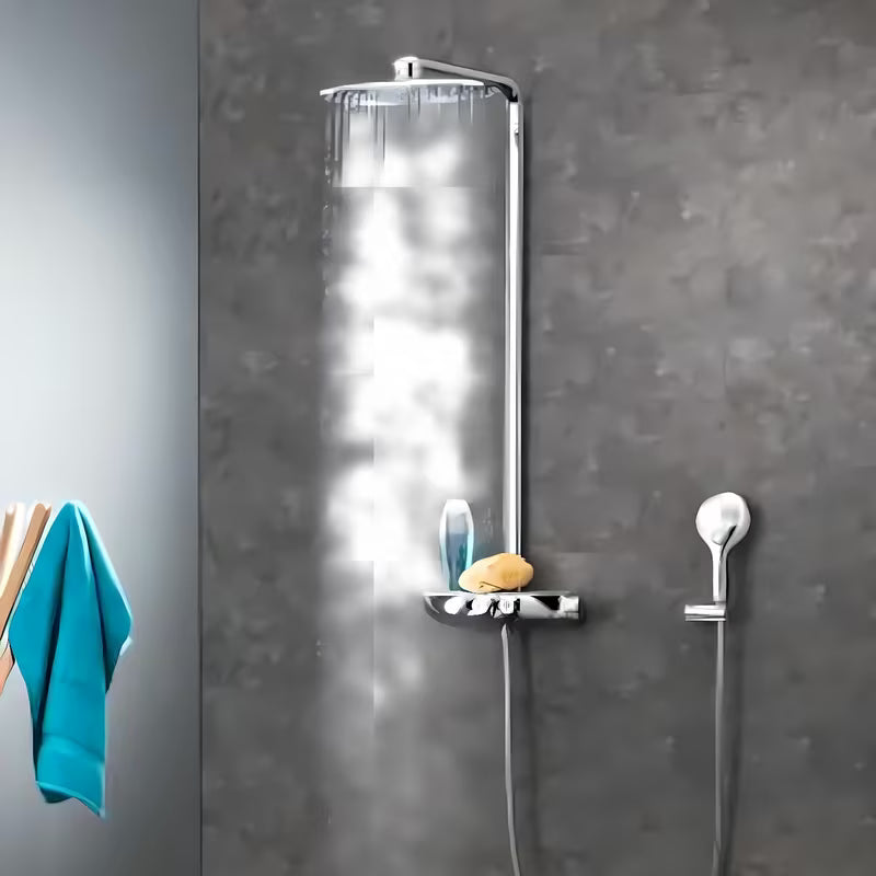 Grohe Rainshower smartcontrol tuš sustav s termostatskom miješalicom u krom izvedbi s nadglavnim tušem 360 mm i ručnim tušem